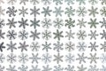 Decorative and hand drawn close-up of snow illustrations. Backdrop, effect, wallpaper & art. Royalty Free Stock Photo