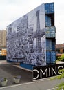 Decorative installation at Domino Park, on Kent Ave, Williamsburg, Brooklyn, NY