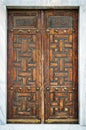 Decorative Islamic Art Texture Background in a door
