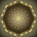 Decorative Islamic Ceiling Art
