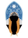 Decorative kokoshnik design