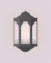 Decorative lamp illustration