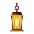 Decorative lamp kerosene hanging icon