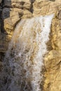 Decorative large waterfall
