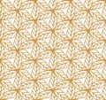 Decorative Leaves Seamless Pattern. Continuous leaf background. Floral Texture. Royalty Free Stock Photo