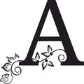 Decorative letter A