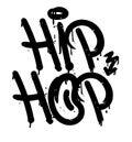 Hip hop graffiti tag Royalty Free Stock Photo