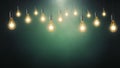 Decorative Light Bulbs Background