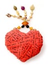 Decorative love heart jewelery