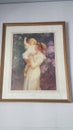 Decorative - A lovely print of an antique painting of a mother and her child displayed at Rockhampton Qld Australia