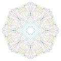 Decorative mandala. Good for coloring book for adult and older children