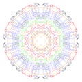 Decorative mandala. Good for coloring book for adult and older children