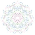 Decorative mandala. Good for coloring book for adult and older children