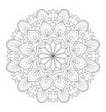 Decorative mandala illustration