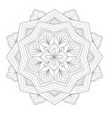 Decorative mandala illustration