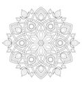 Decorative mandala illustration