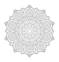 Decorative mandala illustration