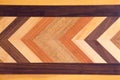 Decorative marquetry on a cutting board Royalty Free Stock Photo