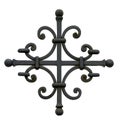 Decorative metal cross Royalty Free Stock Photo