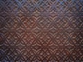 Decorative metal grille pattern Royalty Free Stock Photo