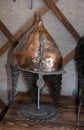 Decorative metal Helmets Of Warriors Of Turkish Ottoman Time