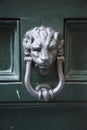 Decorative metal ring knock door