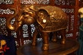 Decorative metallic elephant