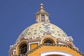 Decorative Mexican church cupola Royalty Free Stock Photo