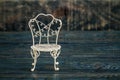 Decorative Mini Wrought Iron Chair