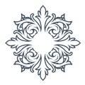 Decorative monogram design element