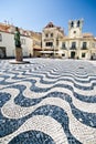 Decorative mosaic plaza