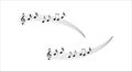 Decorative Musical notes