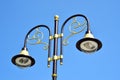 Decorative old street lamp Royalty Free Stock Photo