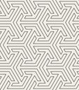 Decorative oriental geometrical seamless pattern Royalty Free Stock Photo