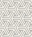Decorative oriental geometrical seamless pattern Royalty Free Stock Photo