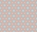 Decorative ornamental seamless pattern. Vector background texture. Royalty Free Stock Photo