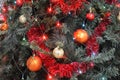 Decorative ornamet christmas balls. for christmas tree