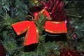 Decorative ornamet christmas object isolated