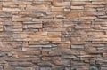 Decorative outdoor tile. Wall tile brick wall tile texture for background Royalty Free Stock Photo