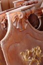 Decorative panels baroque detail carving