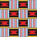 Decorative pattern for the background, tile and textiles. African.