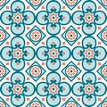 Decorative pattern for the background, tile and textiles.