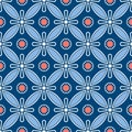 Decorative pattern for the background, tile and textiles.