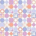 Decorative pattern for the background, tile and textiles.