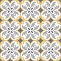 Decorative pattern for the background, tile and textiles.