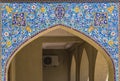 Decorative patterns and architectural tile work of arch