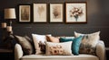 Decorative Pillows Picture Frame: Delicate Floral Studies In Nostalgic Colors