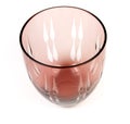 Decorative pink glass