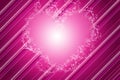 Decorative Pink Heart