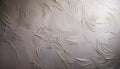 Decorative plaster creating swirling patterns on a wall Royalty Free Stock Photo